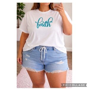 FAITH SS T-SHIRT BY PORT & COMPANY